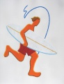 le surfeur-65x50cm