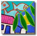 in the sky-40x40cm