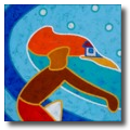 une bonne pour rentrer-50x50 cm