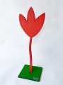 tulipe sur socle - 50cm