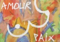 amour, paix - 50x70cm