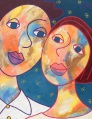 nous les étoiles - 90x70 cm