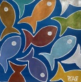 les smarties - 40x40cm