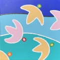 HOP en l'air - 40x40cm