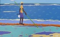 le pecheur de chatrou - 146x90 cm