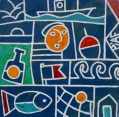 la marine-40x40cm