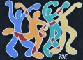 dancing - 50x70 cm