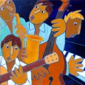 blue quartet-50x50cm
