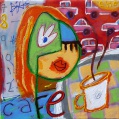 la pose - 40x40cm
