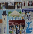 la place Louis XIV - 40x40cm