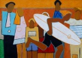 du surf au sud? - 50x70 cm