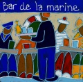 bar de la marine - 40x40cm