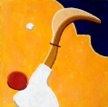 au fronton - 50x50cm
