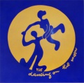 dancing on the moon - 80x80x10cm