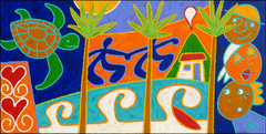 alamanda75-la danse de la tortue (100x50cm).jpg