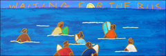 waiting for the bus-30x90cm