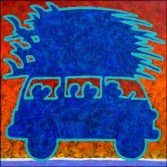 c'est l'été-40x40cm