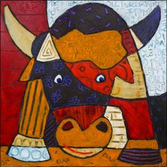 ferdinand le toro-40x40cm