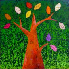 l'arbre de vie-40x40cm