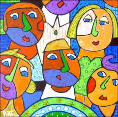 c'est à nous - 50x50cm