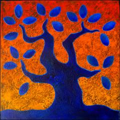 le végétal -70x70cm