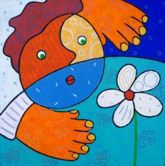 ma précieuse-70x70cm