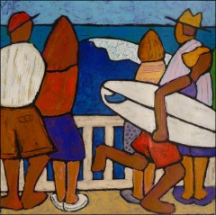 au dessus d'Heteroclito-40x40cm