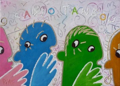 radio tanbou-50x70 cm