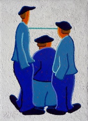 les pecheurs-70x50cm
