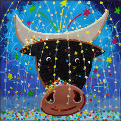 toro-de-fuego-acryl-sur-papier-40X40cm.jpg
