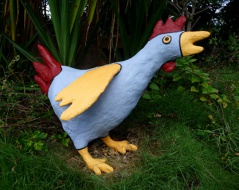 oh une poule-60x70x90cm