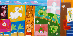 alamanda6 - Koman ilé? (100x50cm).jpg
